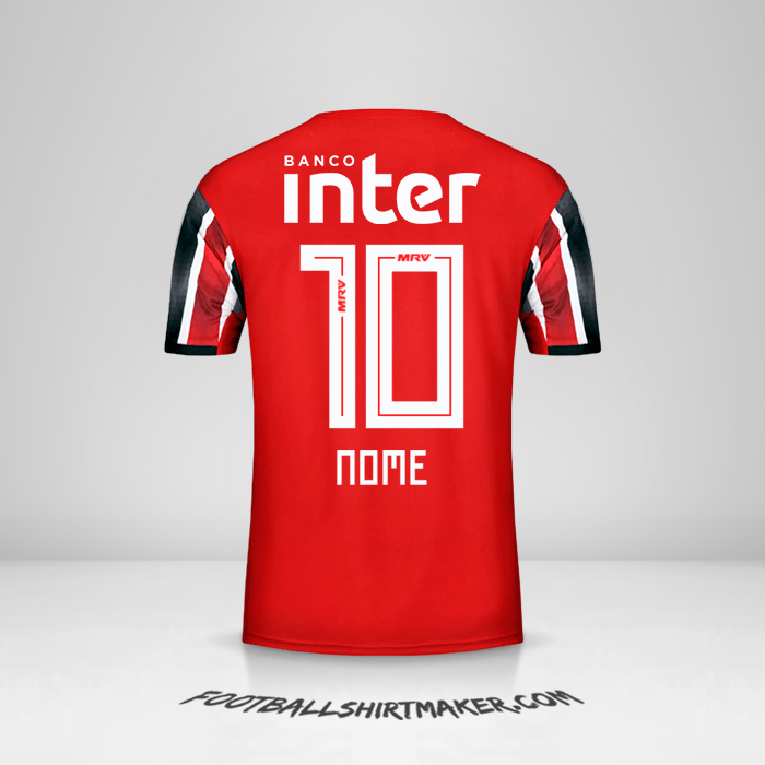 Maglia Sao Paulo FC 2019/20 Seconda -  nome - 10