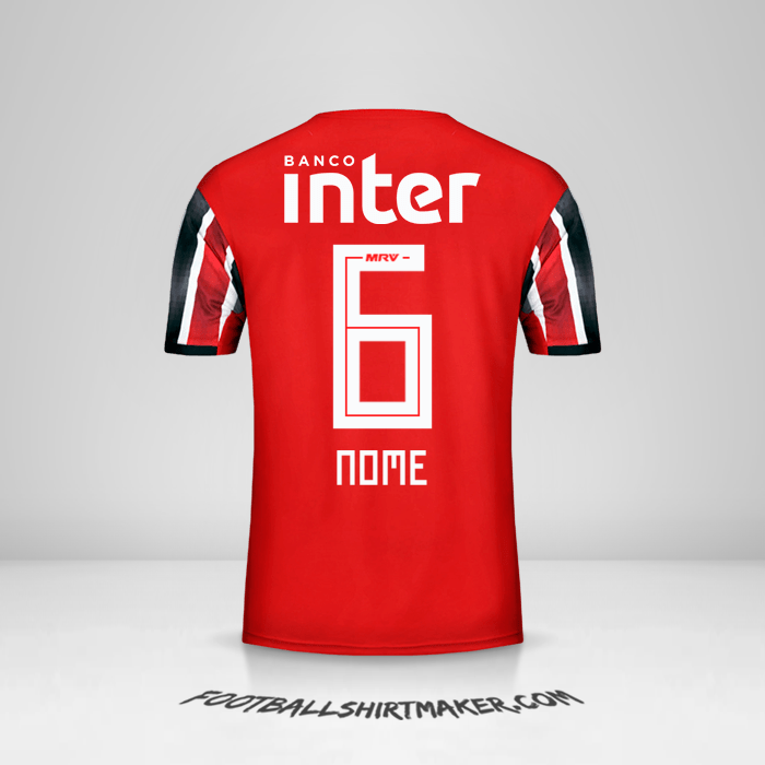 Maglia Sao Paulo FC 2019/20 Seconda -  nome - 6