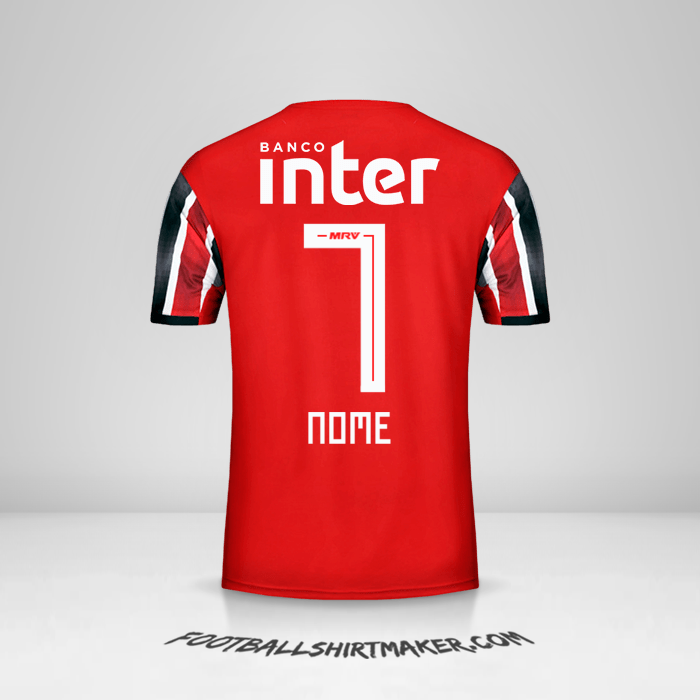 Maglia Sao Paulo FC 2019/20 Seconda -  nome - 7
