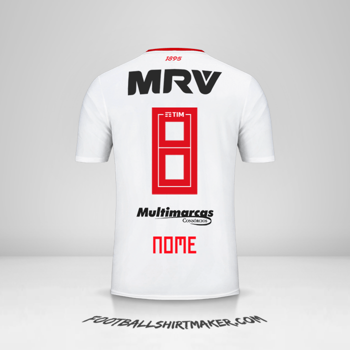 Maglia Flamengo 2019 Seconda -  nome - 8