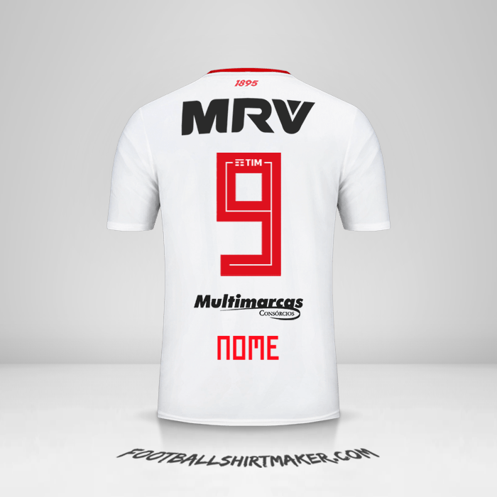 Camisola Flamengo 2019 Alternativa -  nome - 9