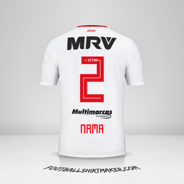 Jersey Flamengo 2019 Alternatif -  nama - 2