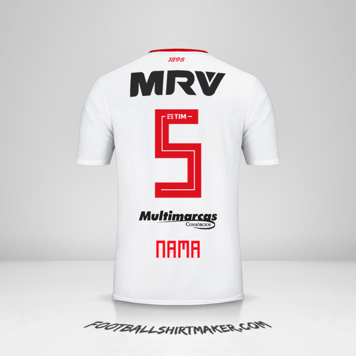 Jersey Flamengo 2019 Alternatif -  nama - 5