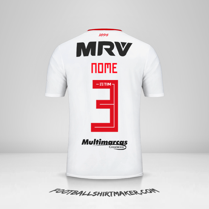 Camisa Flamengo Libertadores 2019 Alternativa -  nome - 3