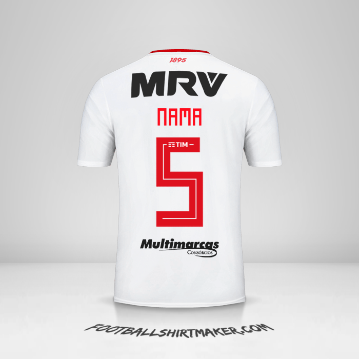 Jersey Flamengo Libertadores 2019 Alternatif -  nama - 5