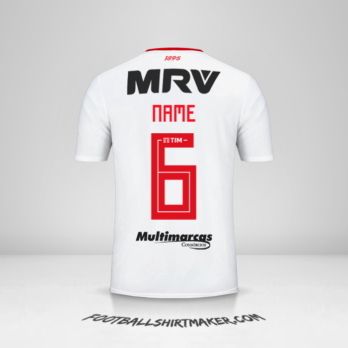 Jersey Flamengo Libertadores 2019 Away -  name - 6