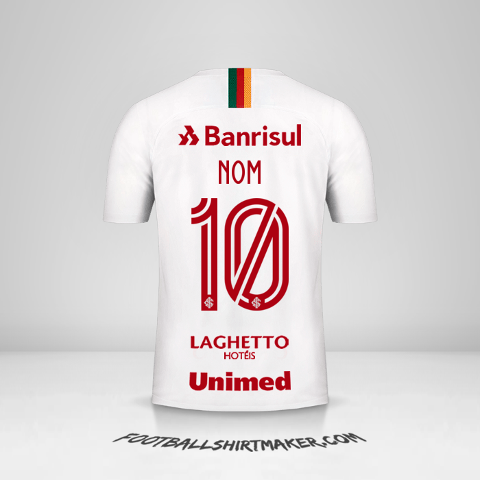 Maillot Internacional 2019/20 Extérieur -  nom - 10