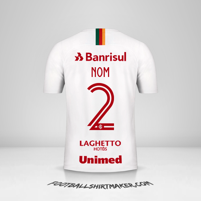 Maillot Internacional 2019/20 Extérieur -  nom - 2