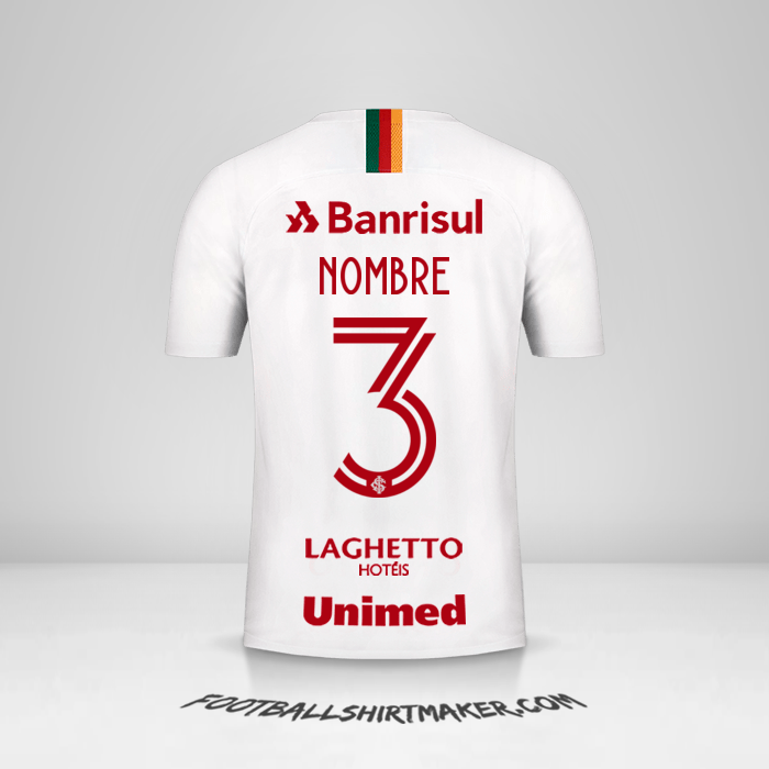 Jersey Internacional 2019/20 Visita -  nombre - 3