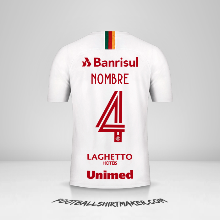 Jersey Internacional 2019/20 Visita -  nombre - 4