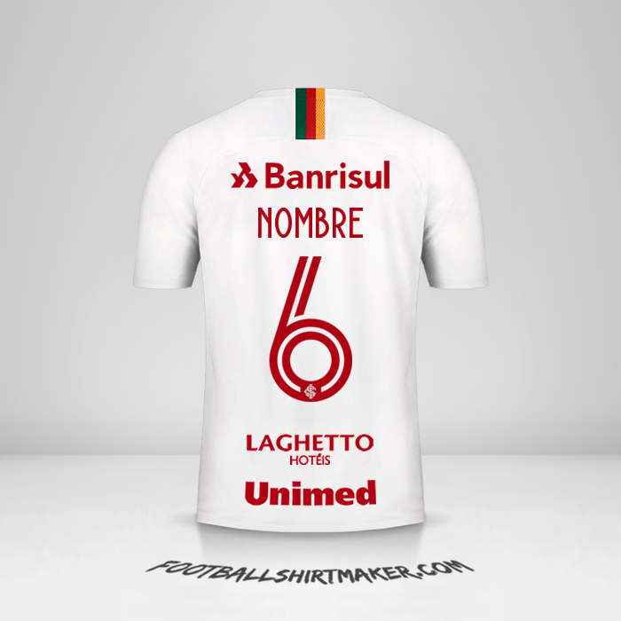 Jersey Internacional 2019/20 Visita -  nombre - 6