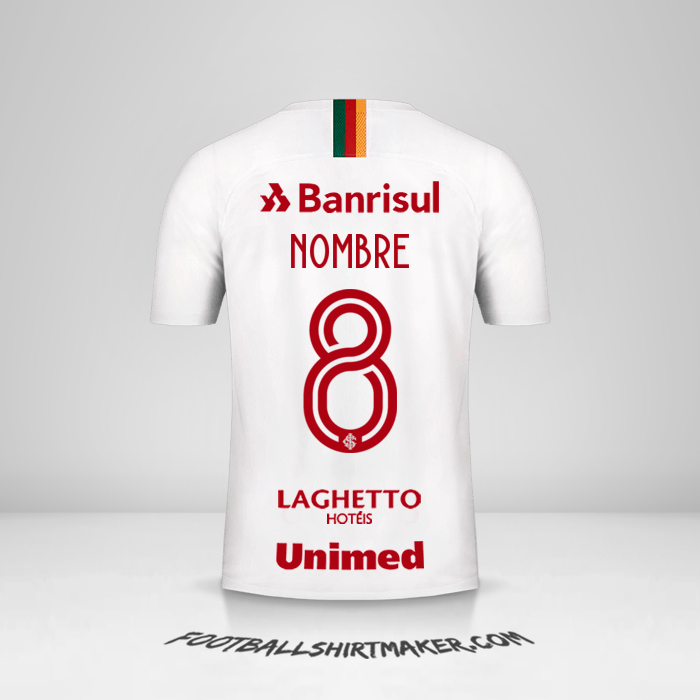 Camiseta Internacional 2019/20 Visita -  nombre - 8