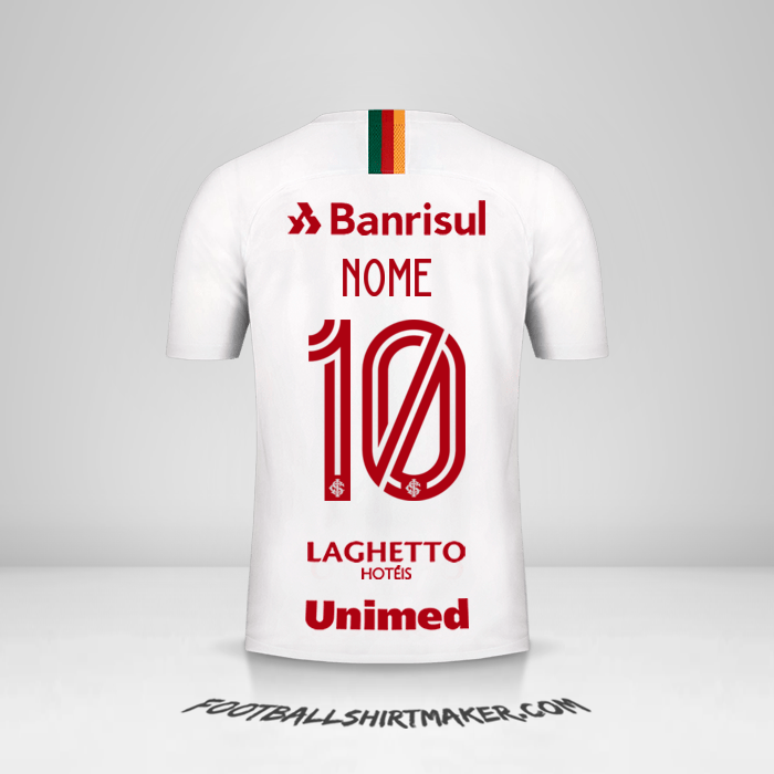 Maglia Internacional 2019/20 Seconda -  nome - 10