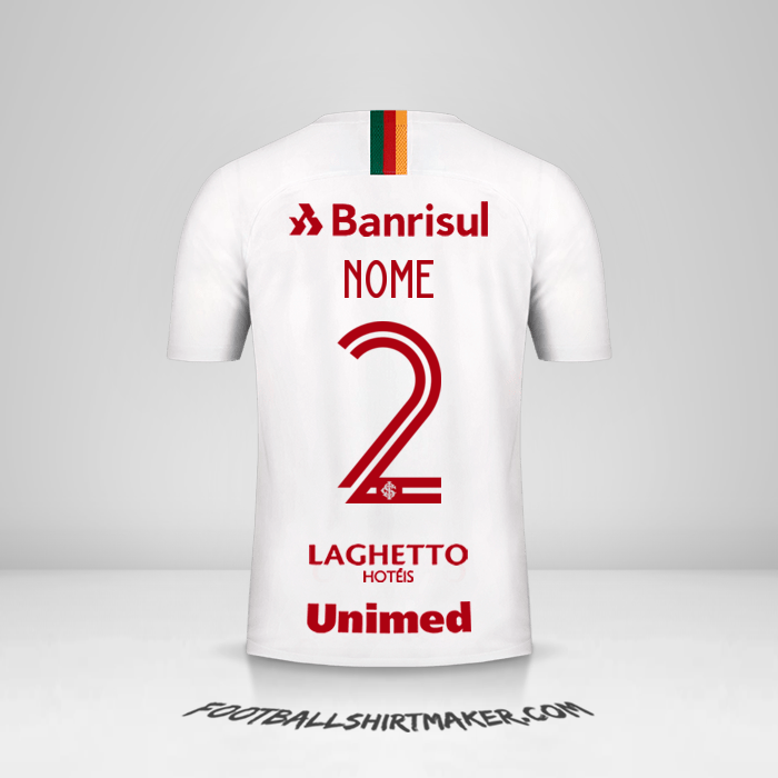 Maglia Internacional 2019/20 Seconda -  nome - 2
