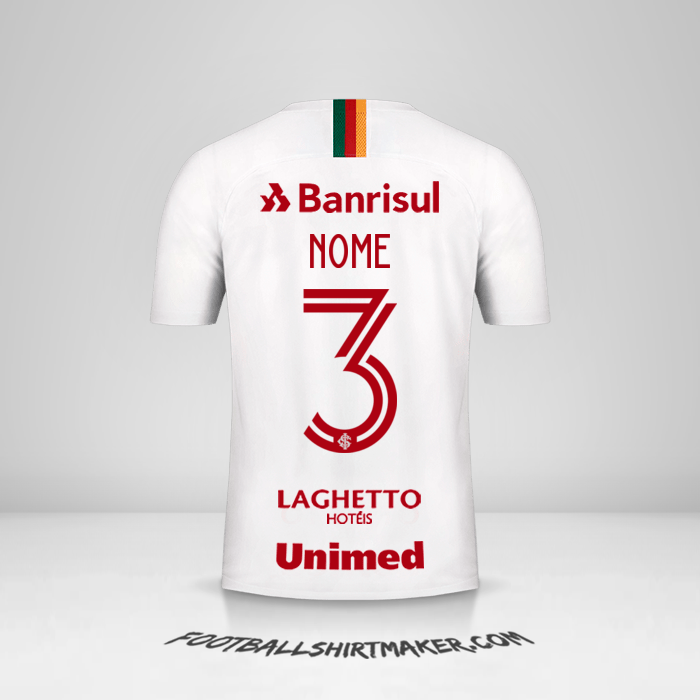 Maglia Internacional 2019/20 Seconda -  nome - 3