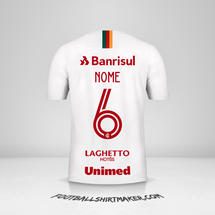 Maglia Internacional 2019/20 Seconda -  nome - 6