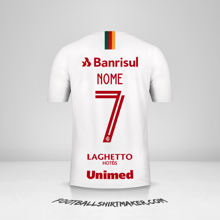 Camisa Internacional 2019/20 Alternativa -  nome - 7