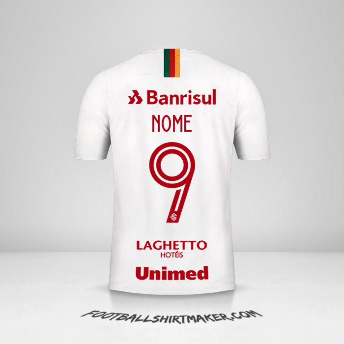 Maglia Internacional 2019/20 Seconda -  nome - 9