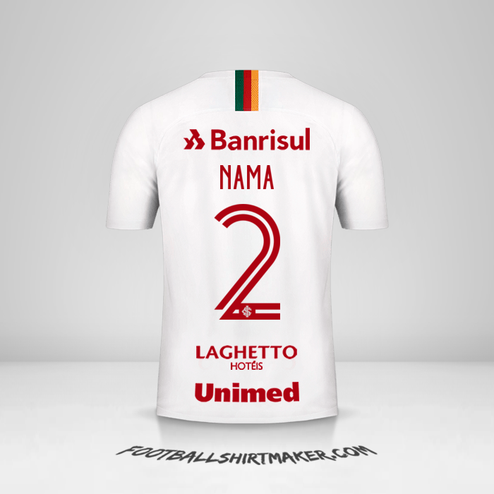 Jersey Internacional 2019/20 Alternatif -  nama - 2