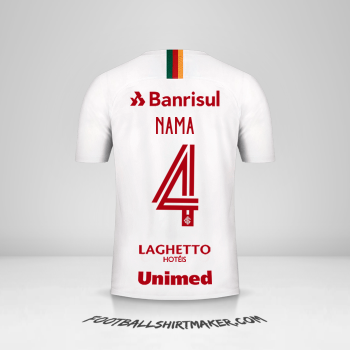 Jersey Internacional 2019/20 Alternatif -  nama - 4