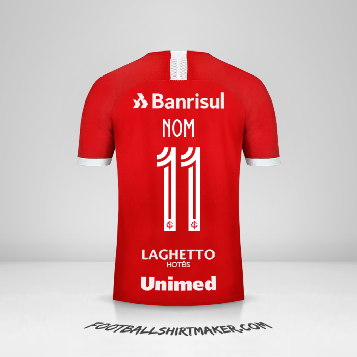 Maillot Internacional 2019/20 -  nom - 11