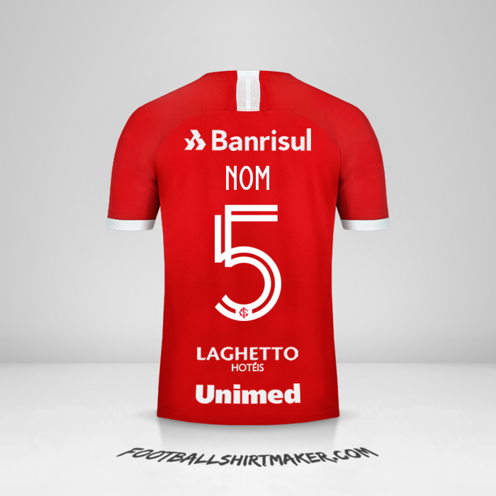 Maillot Internacional 2019/20 -  nom - 5