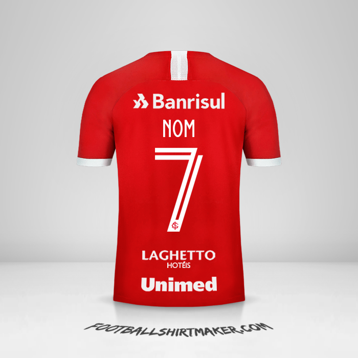 Maillot Internacional 2019/20 -  nom - 7