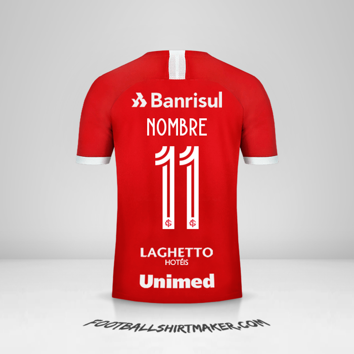 Jersey Internacional 2019/20 -  nombre - 11