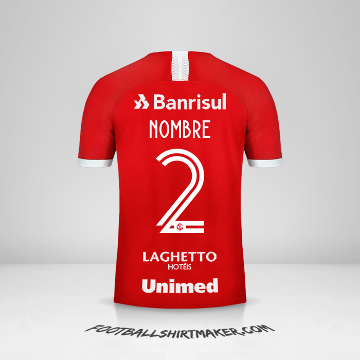Jersey Internacional 2019/20 -  nombre - 2