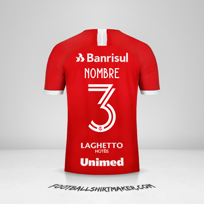 Jersey Internacional 2019/20 -  nombre - 3