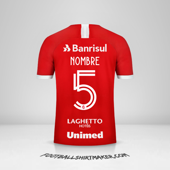 Jersey Internacional 2019/20 -  nombre - 5