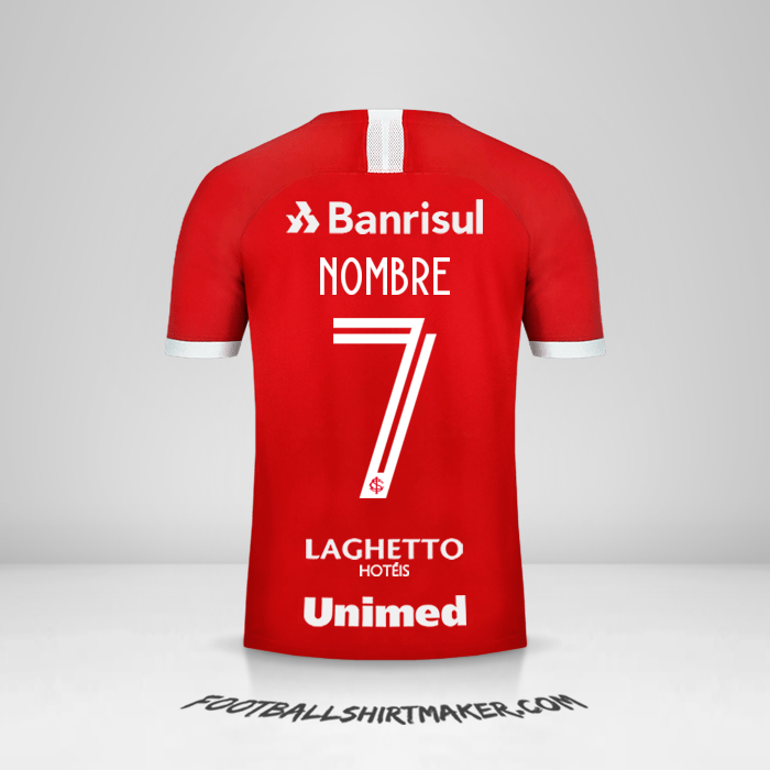 Camiseta Internacional 2019/20 -  nombre - 7