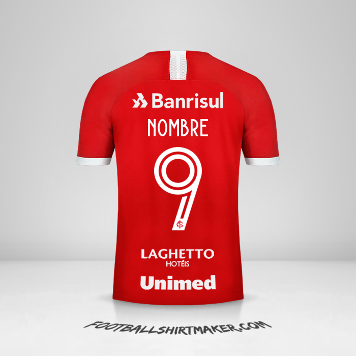 Camiseta Internacional 2019/20 -  nombre - 9