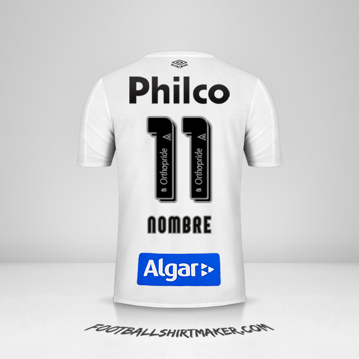 Camiseta Santos FC 2019 -  nombre - 11