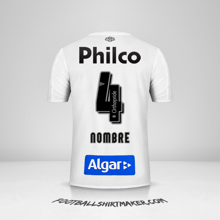 Jersey Santos FC 2019 -  nombre - 4