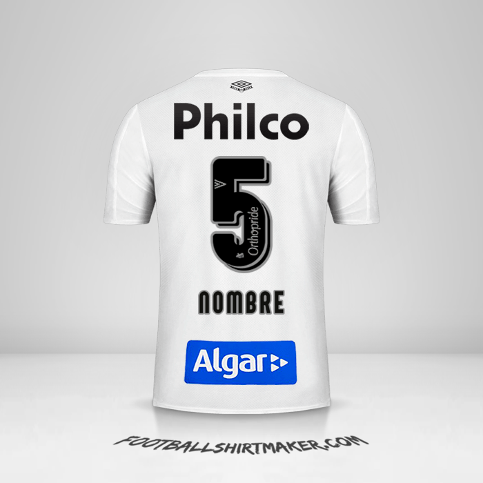 Jersey Santos FC 2019 -  nombre - 5