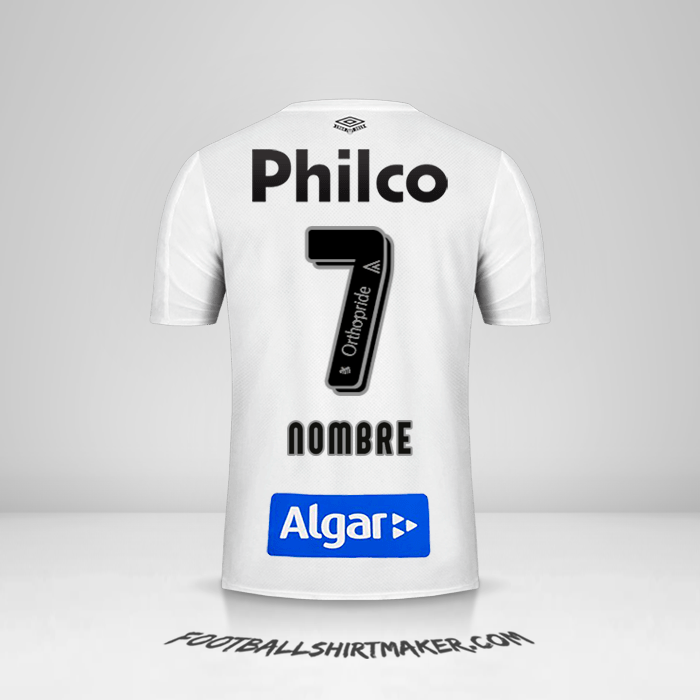 Jersey Santos FC 2019 -  nombre - 7