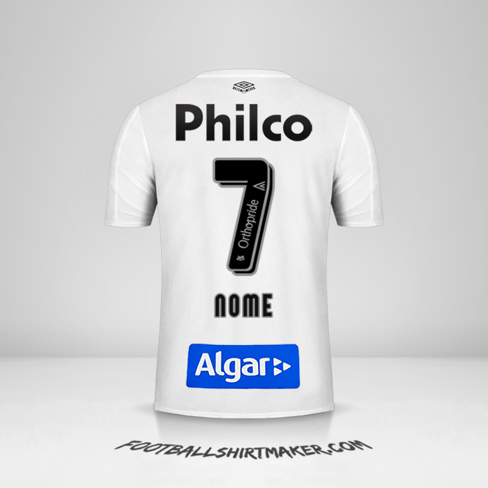 Camisa Santos FC 2019 -  nome - 7