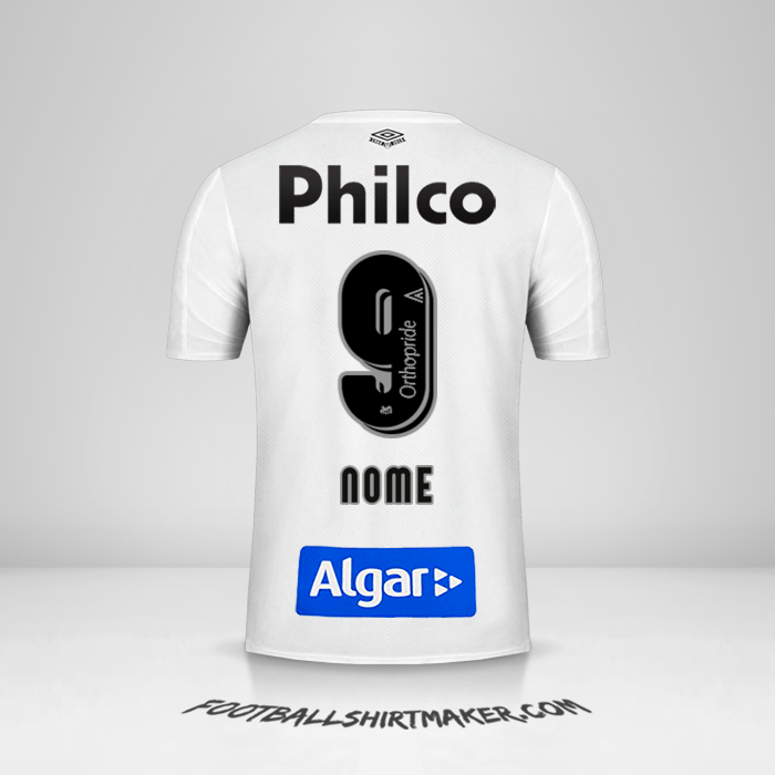 Maglia Santos FC 2019 -  nome - 9