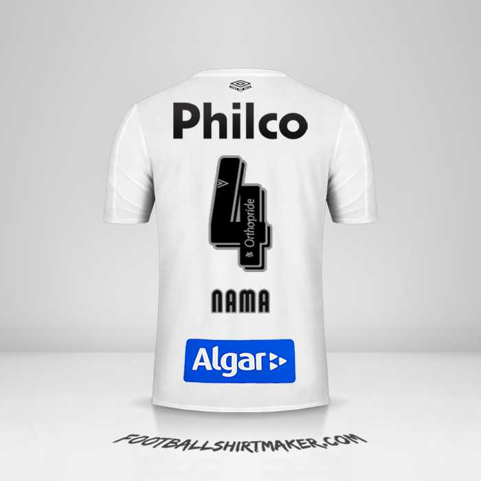 Jersey Santos FC 2019 -  nama - 4