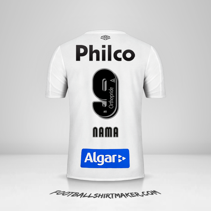 Jersey Santos FC 2019 -  nama - 9