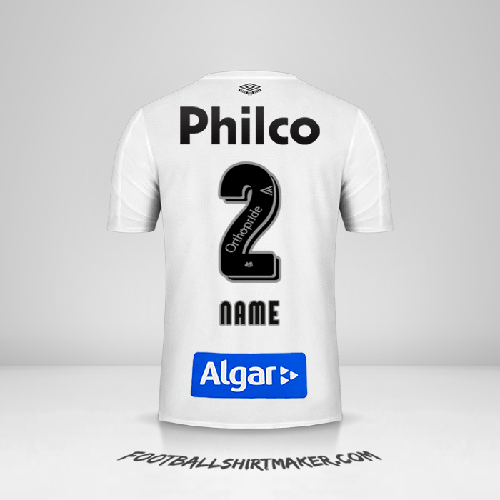 Shirt Santos FC 2019 -  name - 2