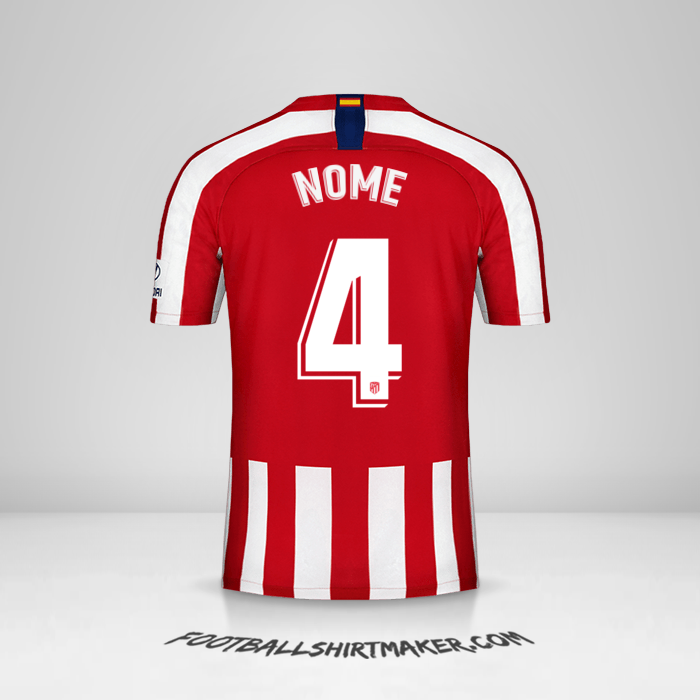 Maglia Atletico Madrid 2019/20 -  nome - 4