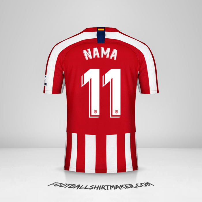 Jersey Atletico Madrid 2019/20 -  nama - 11
