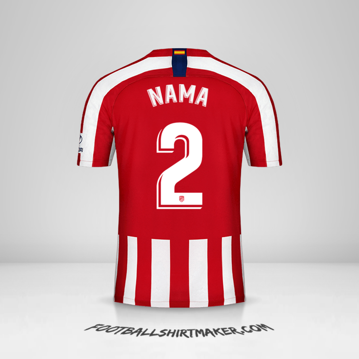 Jersey Atletico Madrid 2019/20 -  nama - 2