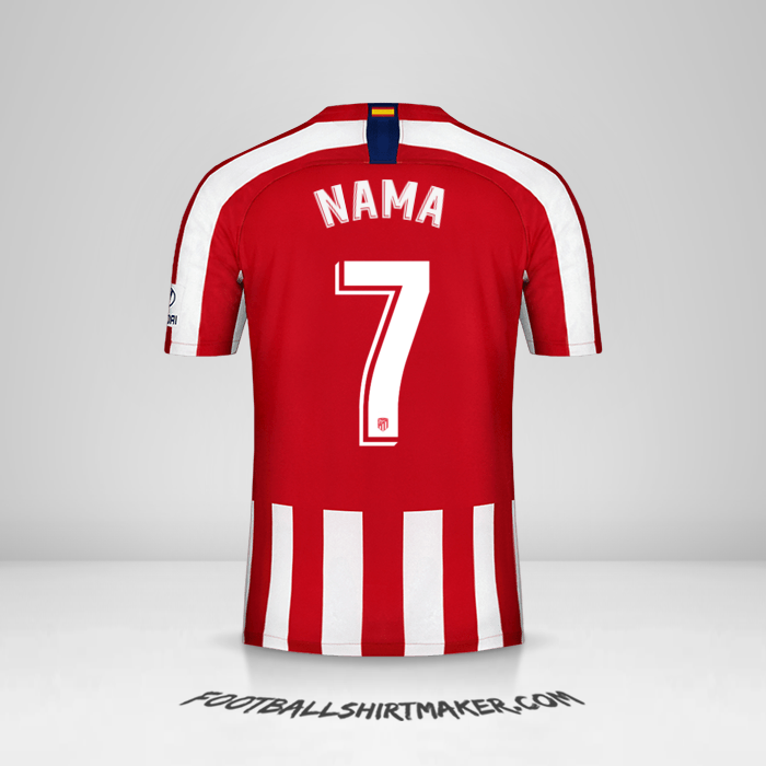Jersey Atletico Madrid 2019/20 -  nama - 7