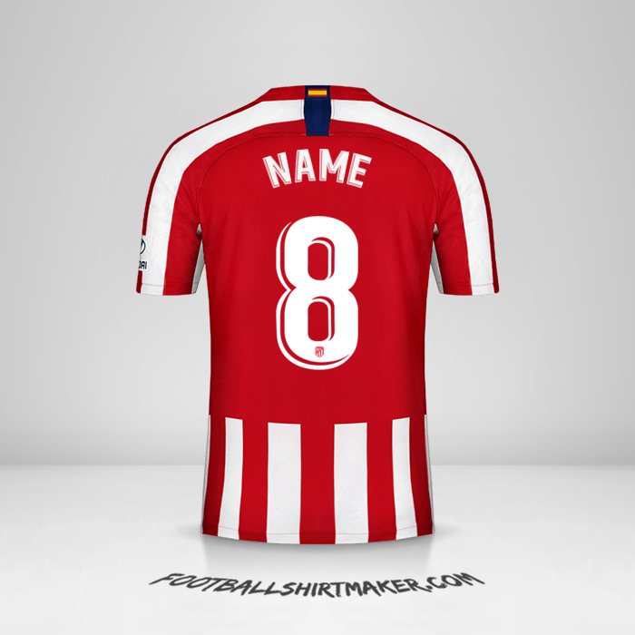 Shirt Atletico Madrid 2019/20 -  name - 8