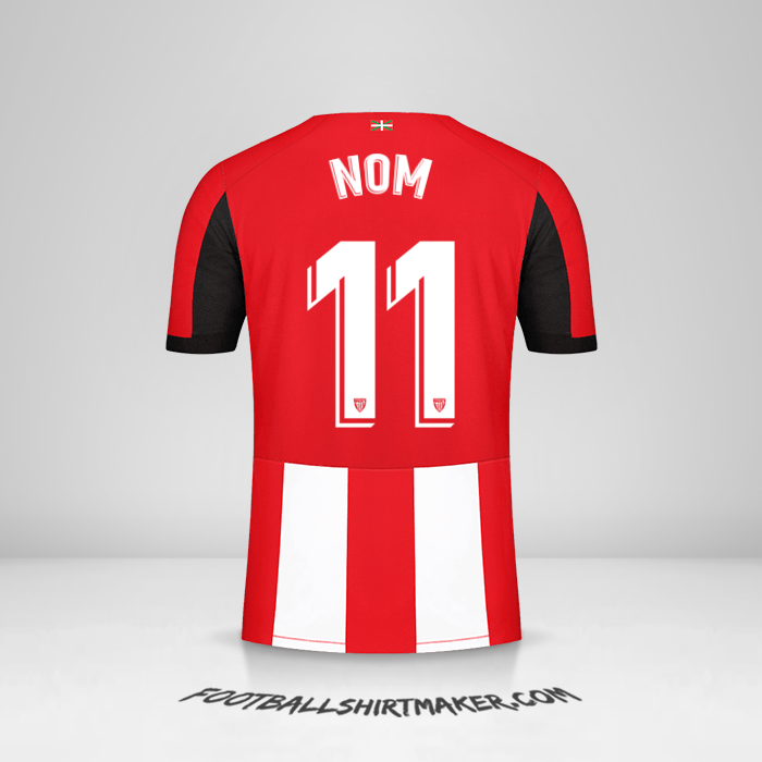 Maillot Athletic Club 2019/20 -  nom - 11