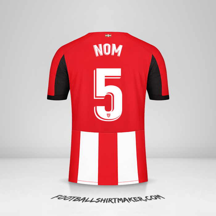 Maillot Athletic Club 2019/20 -  nom - 5