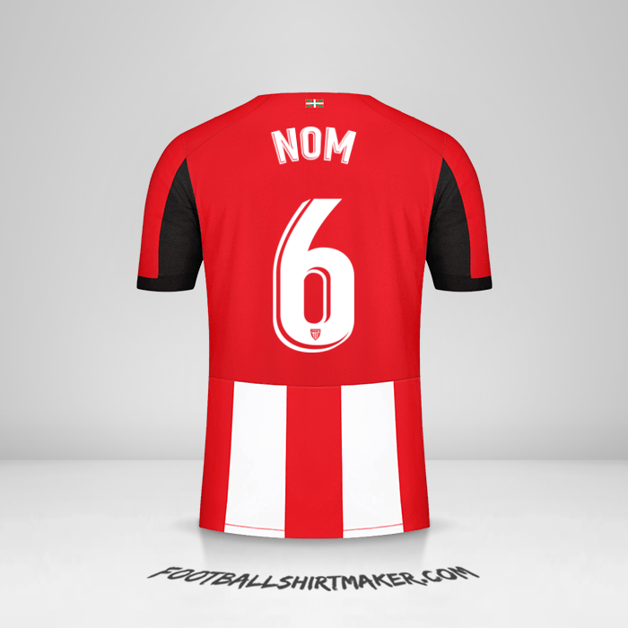 Maillot Athletic Club 2019/20 -  nom - 6